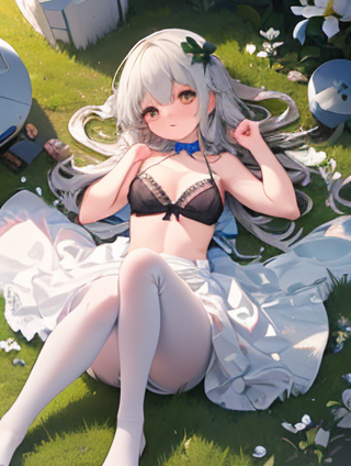 黑色打底袜配白色鞋子的穿搭美
