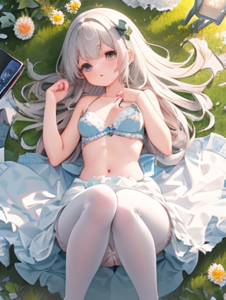 绿意盎然：绿色系女孩头像大全