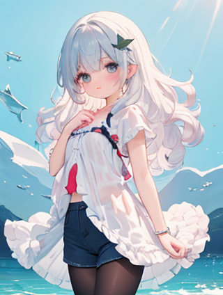 蓝色的魅力：从海洋到天空，构建一场色彩盛宴